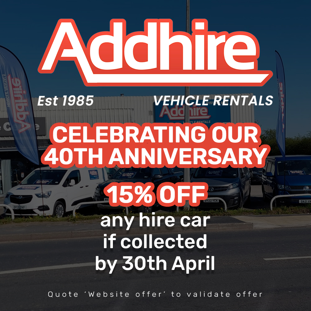 15% off cars until 18th April 2025